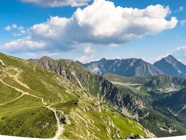 Tatrabergen vid Zakopane